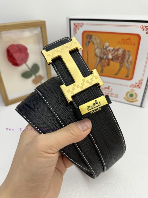 Hermes Hermès  Material: Leather Belt with 100% Head Layer. The leather belt is guaranteed t vc3zfpu2 - Image 2