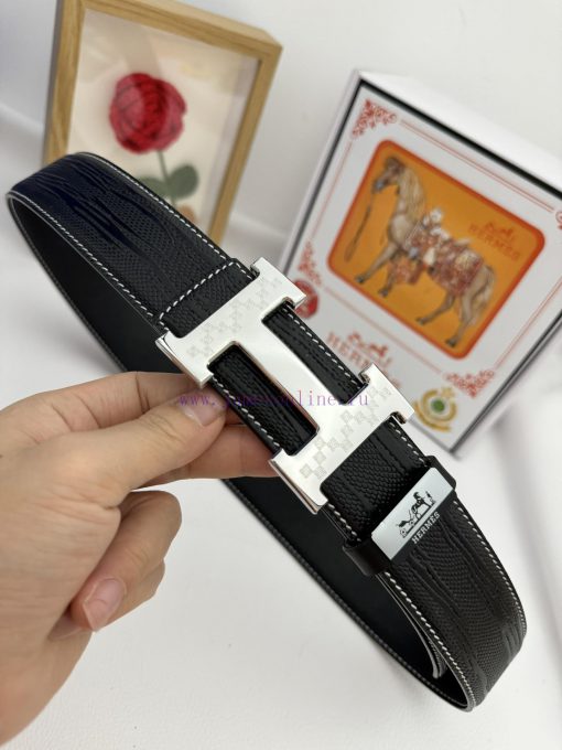 Hermes Hermès  Material: Leather Belt with 100% Head Layer. The leather belt is guaranteed t h8yps7k7 - Image 6