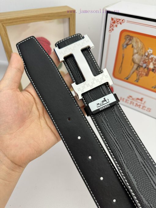 Hermes Hermès  Material: Leather Belt with 100% Head Layer. The leather belt is guaranteed t ayt9jwjf - Image 10