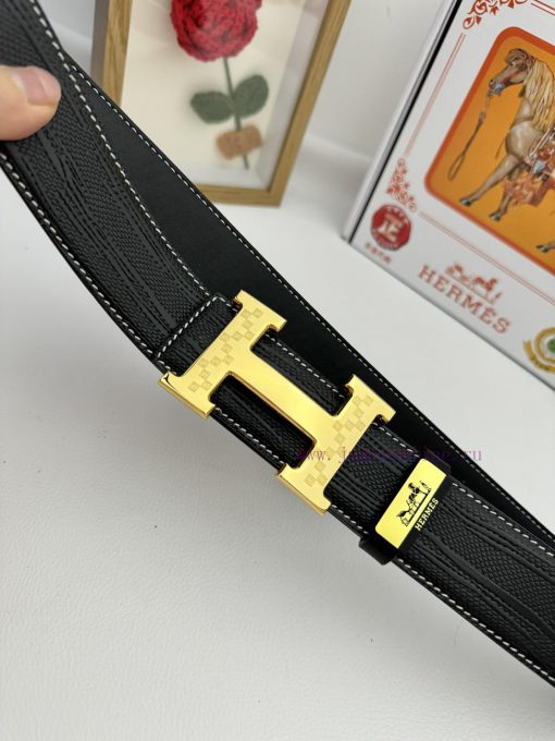 Hermes Hermès  Material: Leather Belt with 100% Head Layer. The leather belt is guaranteed t vc3zfpu2 - Image 7