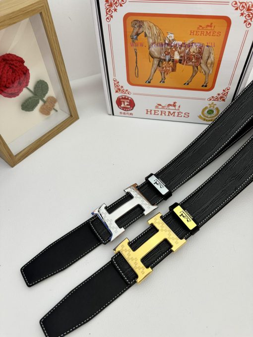 Hermes Hermès  Material: Leather Belt with 100% Head Layer. The leather belt is guaranteed t vc3zfpu2 - Image 10