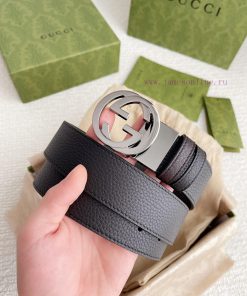 Comes with a complete gift box of 3.7cm quality double-sided cowhide, suitable for double-si uhltfmbe
