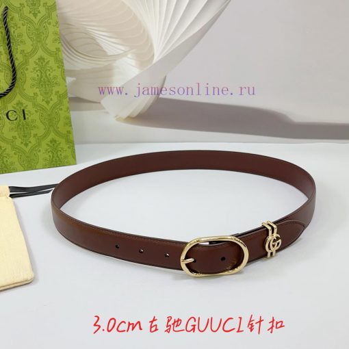 3.0cm Gucci belt, double-sided top layer cowhide, length. 758.80.85.90.95.100.105 euros, wit r01pyp03