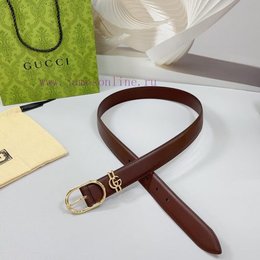 3.0cm Gucci belt, double-sided top layer cowhide, length. 758.80.85.90.95.100.105 euros, wit r01pyp03 - Image 4