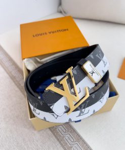 LV... Louis Vuitton Belt and BeltsBuckle, classic pure steel material buckle, top layer cowh llfc5smy
