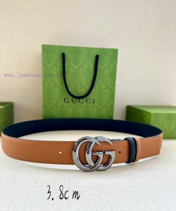 The width of the GUCCI series is 4.0cm, and the iconic double G steel buckle logo has been r ts4dewn7