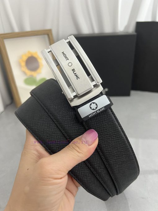 Montblanc Automatic BeltMaterial: Leather Belt with 100% Head Layer. The leather belt is gua gjw4mpzf - Image 3