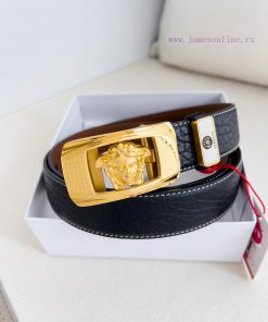 Versace Versace. ️ Belt and belt automatic beltAutomatic belt, classic head buckle made of p fox9xknh