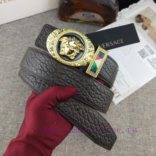 MADE IN ITALYComplete setVERSACEBuckle material: pure steel nano electroplated buckleThe mat gmg53h4x