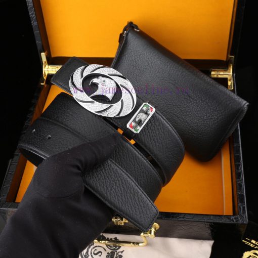 MADE IN ITALYWooden box with accompanying picturesStephen @ Belt+Wallet SetBuckle material: wx0t5qj2 - Image 2