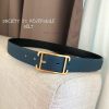 Hermes official website synchronization - SOCIETY 32 REVERSIBLE BELT with palladium plated m cs47qirg