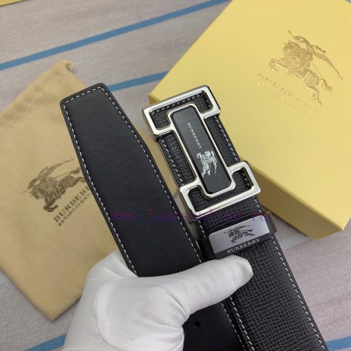 BurberryMaterial: Leather Belt with 100% Head Layer. The leather belt is guaranteed to be ge chfvu9e8 - Image 8