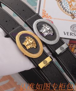 Versace Belt ️ BeltMaterial: 100% top layer cowhide belt, ensuring genuine leather belt, fin drglch1h
