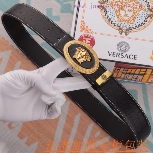 Versace Belt ️ BeltMaterial: 100% top layer cowhide belt, ensuring genuine leather belt, fin drglch1h - Image 6
