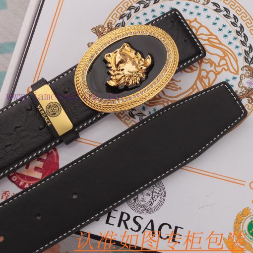 Versace Belt ️ BeltMaterial: 100% top layer cowhide belt, ensuring genuine leather belt, fin drglch1h - Image 10