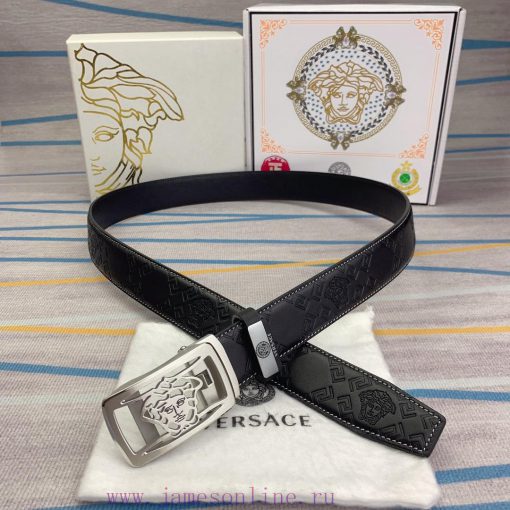 Versace automatic beltMaterial: Leather Belt with 100% Head Layer. The leather belt is guara t8xiizxp - Image 5