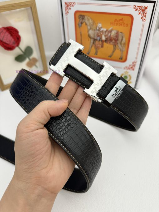 Hermes Hermès  Material: Leather Belt with 100% Head Layer. The leather belt is guaranteed t uqbsq8er - Image 5