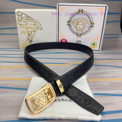 Versace automatic beltMaterial: Leather Belt with 100% Head Layer. The leather belt is guara t8xiizxp - Image 6