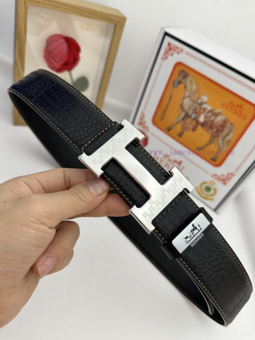 Hermes Hermès  Material: Leather Belt with 100% Head Layer. The leather belt is guaranteed t uqbsq8er - Image 6