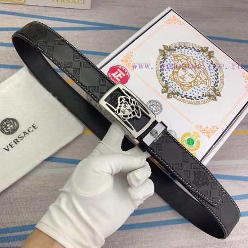 Versace automatic beltMaterial: Leather Belt with 100% Head Layer. The leather belt is guara t8xiizxp - Image 7