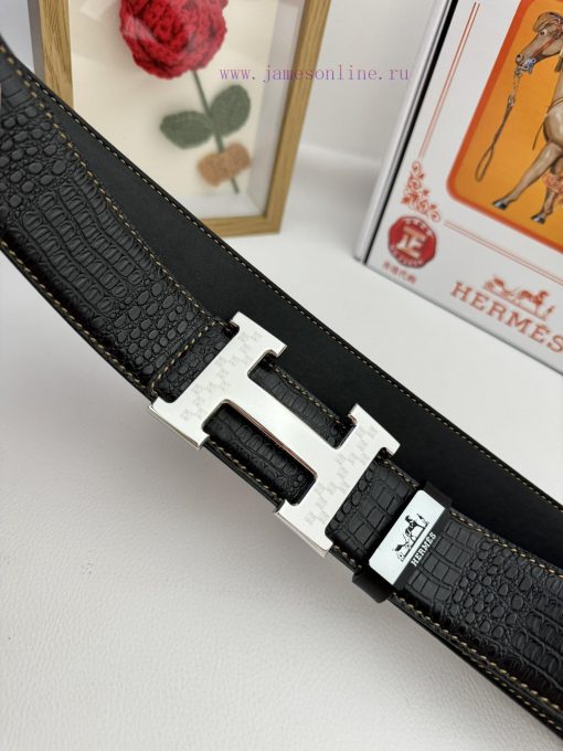 Hermes Hermès  Material: Leather Belt with 100% Head Layer. The leather belt is guaranteed t uqbsq8er - Image 7