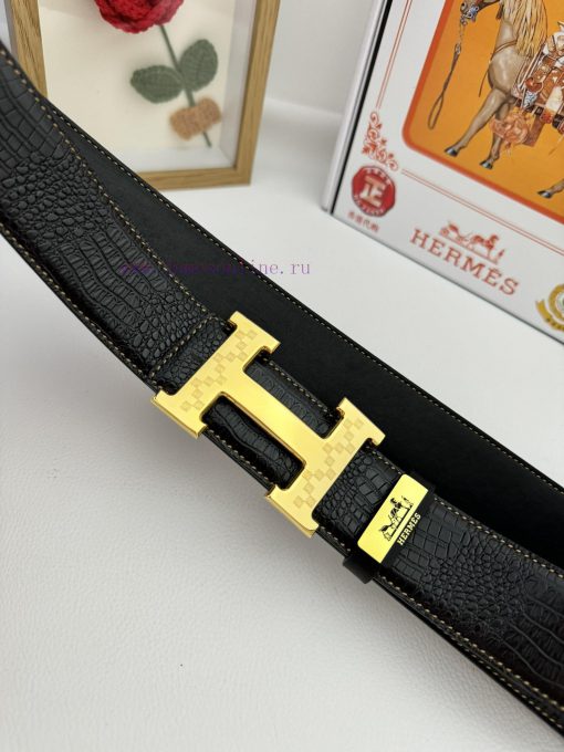 Hermes Hermès  Material: Leather Belt with 100% Head Layer. The leather belt is guaranteed t c5dfrv3k - Image 7