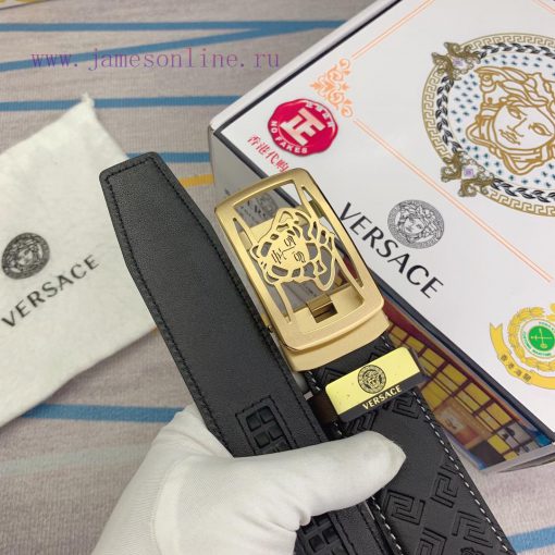 Versace automatic beltMaterial: Leather Belt with 100% Head Layer. The leather belt is guara t8xiizxp - Image 10