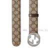 Gucci GUCCIThe complete set of 4.0cm GG 2024 new Supreme canvas is a representative fabric, c3m2dfji