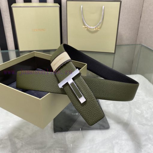 Tomford's latest popular double-sided top layer cowhide with original box and 3.8-wide new m ypyqv304 - Image 8
