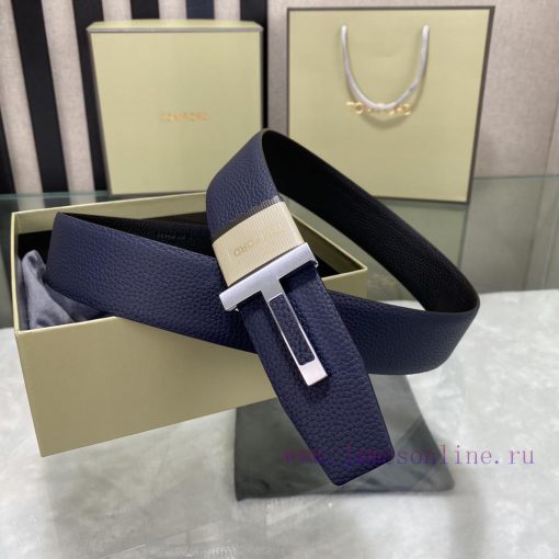 Tomford's latest popular double-sided top layer cowhide with original box and 3.8-wide new m 1xuizqqu - Image 6