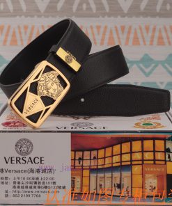 Belt belt Versace cowhide beltMen's belt material: 100% head layer cowhide belt, guaranteed rfjpi300