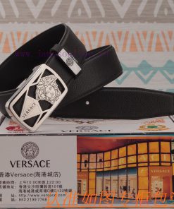 Belt belt Versace cowhide beltMen's belt material: 100% head layer cowhide belt, guaranteed bs931zlc