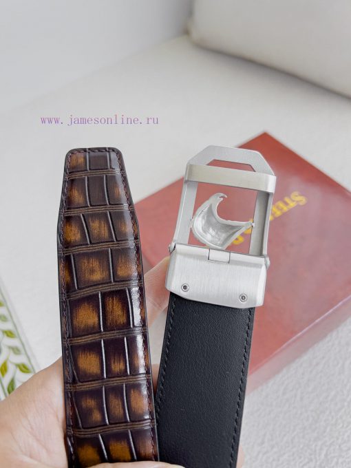 Stephen Ni Zhi Stefano Ricci Belt ️ Automatic BeltAutomatic buckle, made of pure steel mater mntlnuox - Image 6