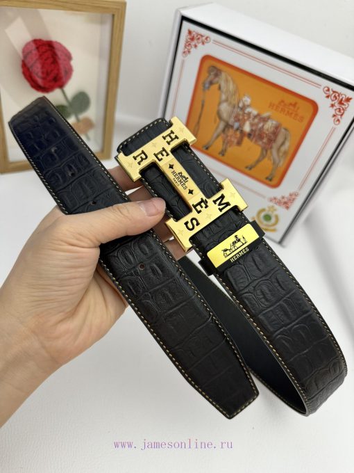Hermes Hermès  Material: Leather Belt with 100% Head Layer. The leather belt is guaranteed t 5nco0rg7 - Image 3