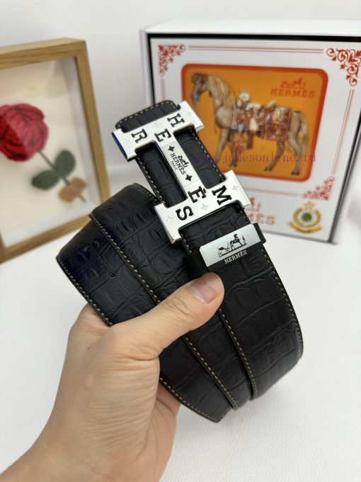Hermes Hermès  Material: Leather Belt with 100% Head Layer. The leather belt is guaranteed t 3bj8a4ek - Image 2