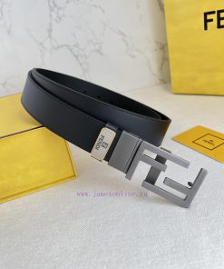 Fendi FENDI ️ Belt and beltBuckle, original classic pure copper boutique rotating buckle, ph yy9gm6o7