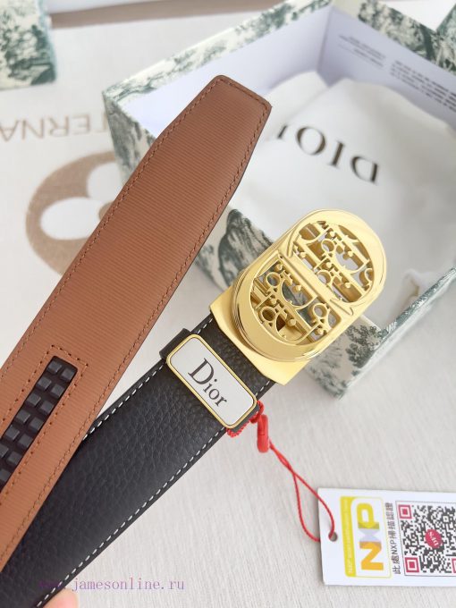 Dior Dior Belt ️ Automatic BeltAutomatic buckle, made of pure steel material, equipped with 3j00l0dv - Image 8