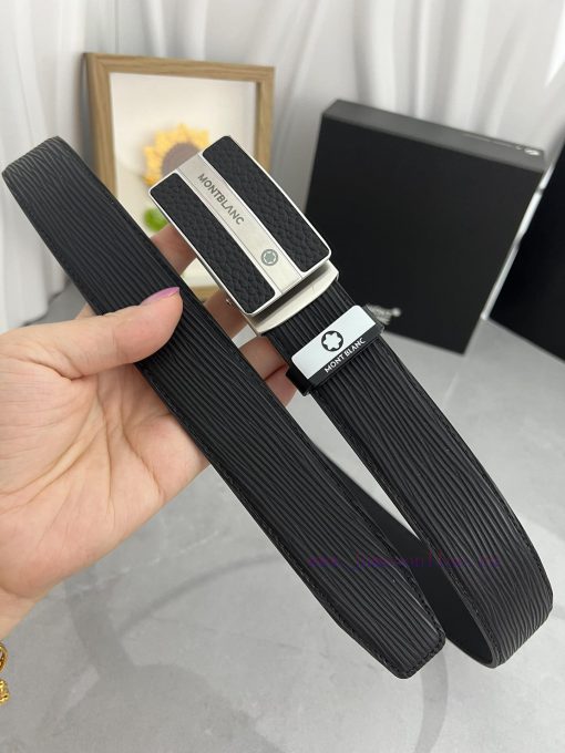 Montblanc Automatic BeltMaterial: Leather Belt with 100% Head Layer. The leather belt is gua yoabfq7w - Image 5