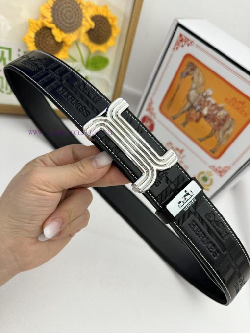 Hermes Hermès  Material: Leather Belt with 100% Head Layer. The leather belt is guaranteed t jestj0q7 - Image 6