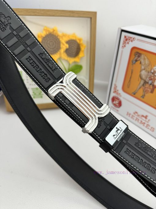 Hermes Hermès  Material: Leather Belt with 100% Head Layer. The leather belt is guaranteed t zs0sha2b - Image 8