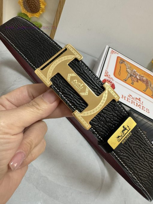 Hermes Hermès  Material: Leather Belt with 100% Head Layer. The leather belt is guaranteed t 1esyc1un - Image 7