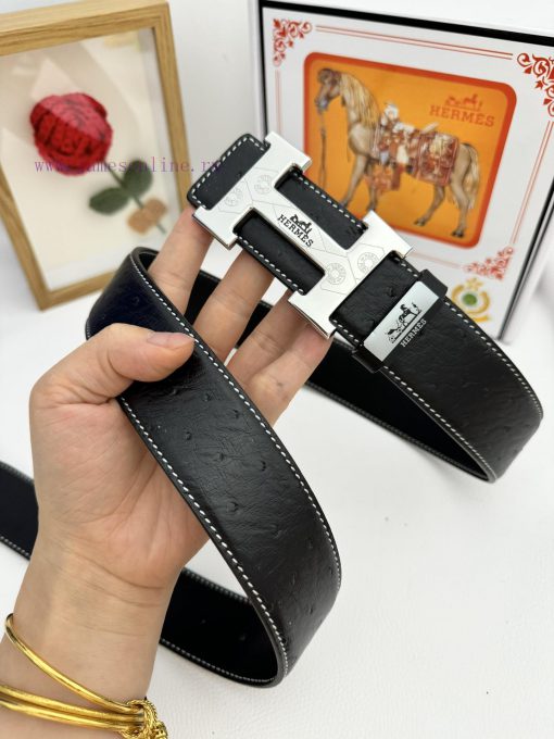 Hermes Hermès  Material: Leather Belt with 100% Head Layer. The leather belt is guaranteed t zq9ztooa - Image 5