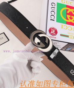 Belt and belt Gucci leather beltMen's belt material: 100% head layer cowhide belt, guarantee sekfwqkl
