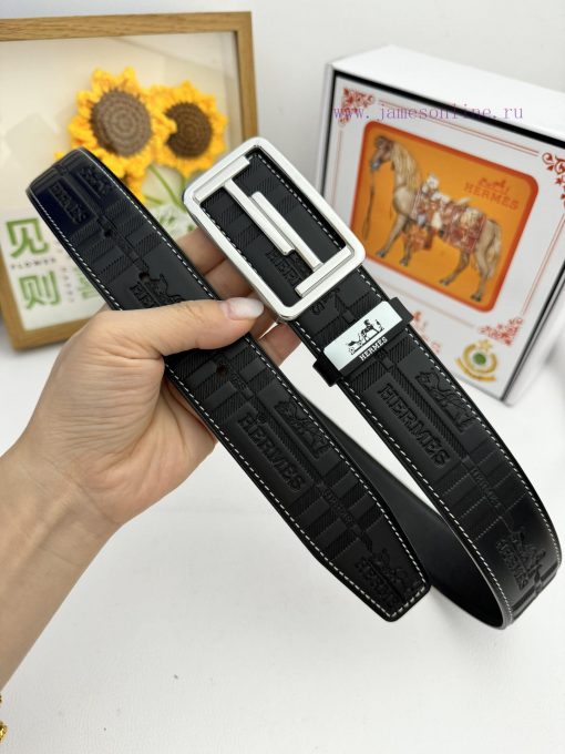 Hermes Hermès  Material: Leather Belt with 100% Head Layer. The leather belt is guaranteed t ttc1l0k1 - Image 3