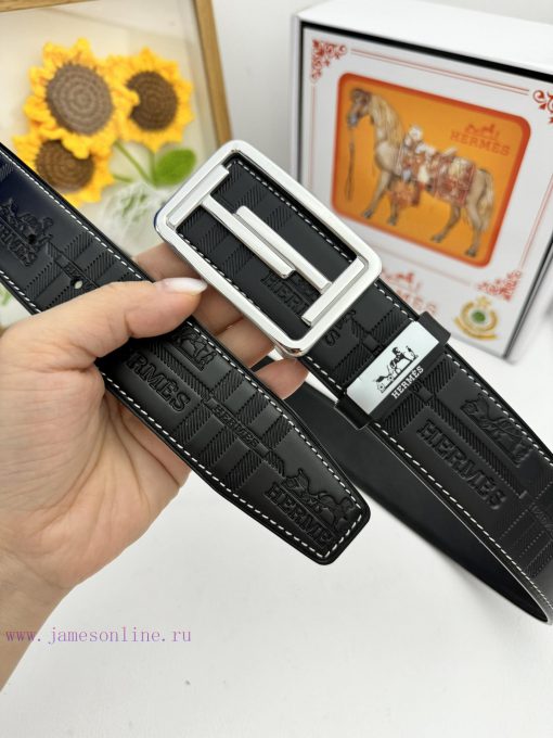 Hermes Hermès  Material: Leather Belt with 100% Head Layer. The leather belt is guaranteed t ttc1l0k1 - Image 4