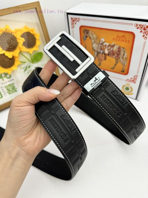 Hermes Hermès  Material: Leather Belt with 100% Head Layer. The leather belt is guaranteed t ttc1l0k1 - Image 5