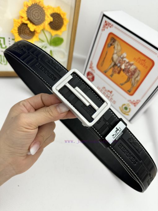 Hermes Hermès  Material: Leather Belt with 100% Head Layer. The leather belt is guaranteed t ttc1l0k1 - Image 6