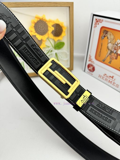 Hermes Hermès  Material: Leather Belt with 100% Head Layer. The leather belt is guaranteed t pvgt3f3d - Image 8