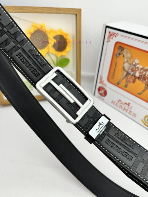 Hermes Hermès  Material: Leather Belt with 100% Head Layer. The leather belt is guaranteed t ttc1l0k1 - Image 8