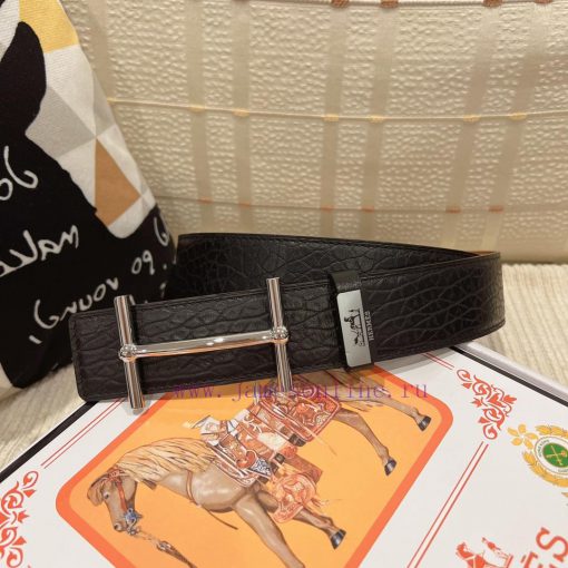 Hermes Hermès Material: Leather Belt with 100% Head Layer. The leather belt is guaranteed to cv273qx2 - Image 4